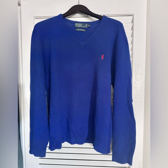 Ralph Lauren Other - Polo by Ralph Lauren Men's XL V-Neck wool sweater